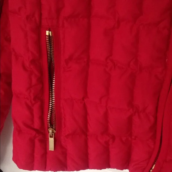 J. Crew Quilted Jacket in Vibrant Red - Picture 5 of 7